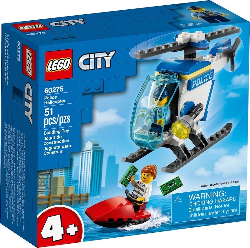 LEGO®City - 60275 - L'hélicoptère de la police