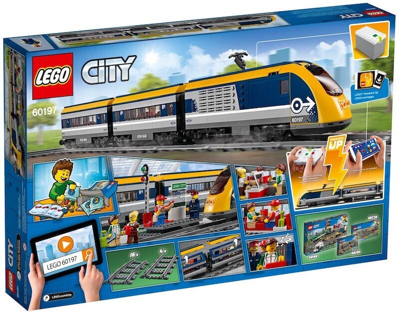 PROMO - LEGO®City - 60197 - Le train de passagers télécommandé