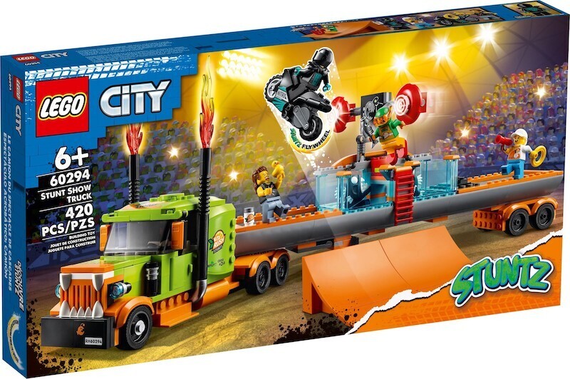 PROMO - LEGO®City - 60294 - Le camion de spectacle des cascadeurs