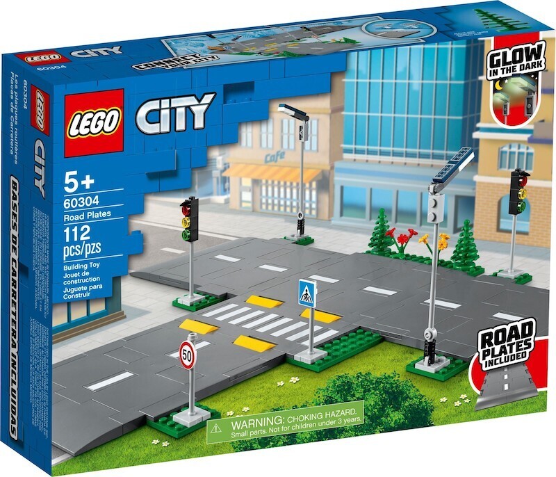 LEGO®City - 60304 - Route à intersection à assembler