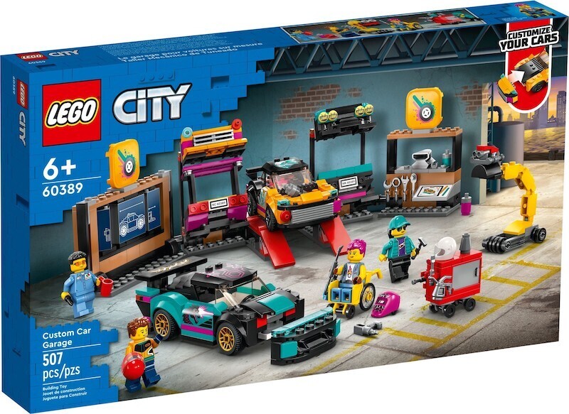 LEGO®City - 60389 - Le garage de customisation