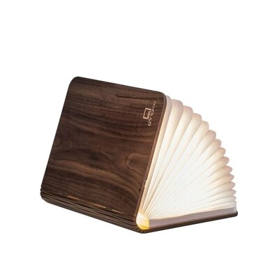 Gingko - Grand Livre lumineux- Noyer bois naturel