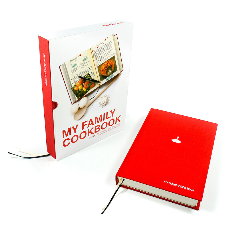 Livre de cuisine à remplir pour les recettes de votre famille