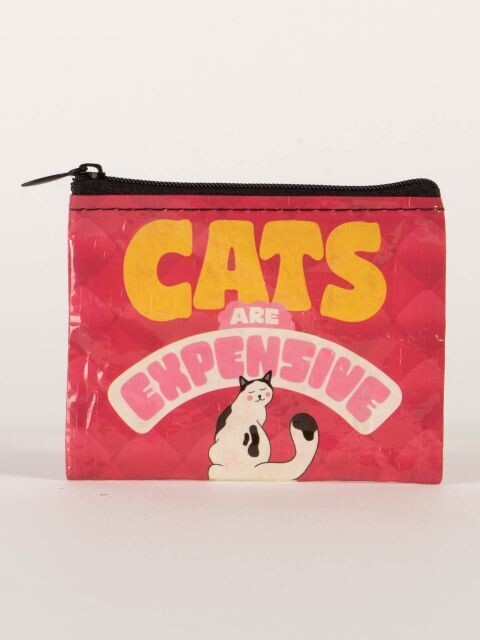 Pochette zip à monnaie  Cats Are Expensive