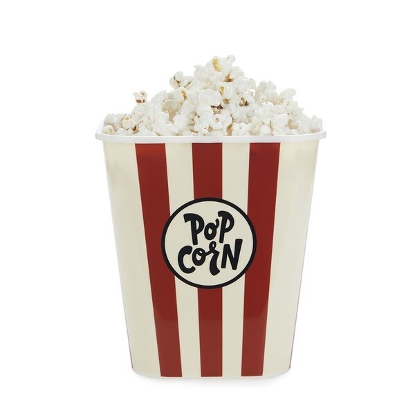 Pot Popcorn Retro rouge
