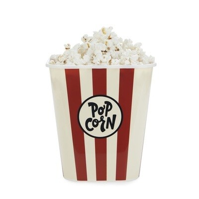 Pot Popcorn Retro rouge