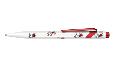 Stylo Bille 849 KEITH HARING Blanc – Edition Spéciale