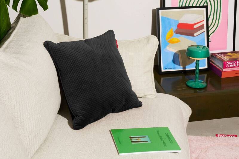 Fatboy recycled square pillow royal velvet cave