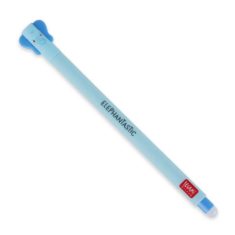 Stylo gel effaçable éléphant