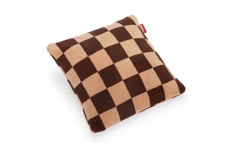 Fatboy square pillow teddy chess brown