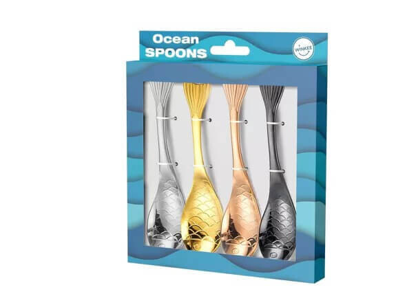 Cuillère Océan, Lot de 4 pièces