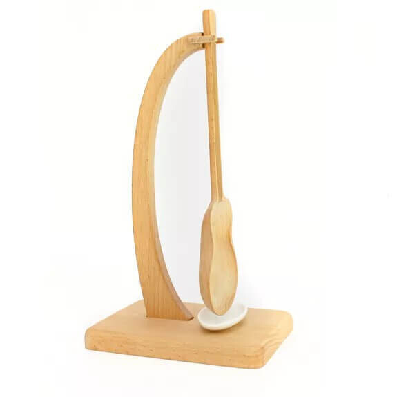 Spatule guitare avec pied de guitare