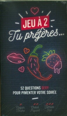 JEU A 2 TU PREFERES : 50 QUESTIONS SEXY