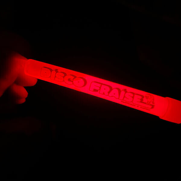 Bâton lumineux Disco fraise