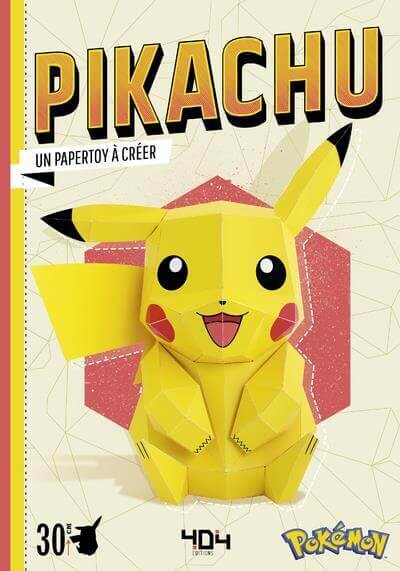 Pikachu un papertoy à créer
