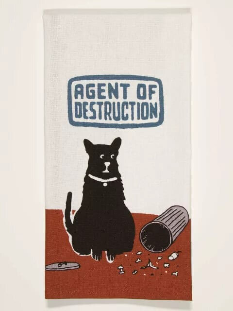 Linge de cuisine imprimé Agent Of Destruction