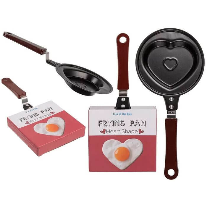 Poêle à frire coeur
