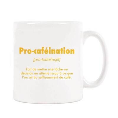 La tasse Particules -  Pro Caféination