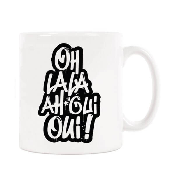 La tasse Particules - Oh la la ah oui oui