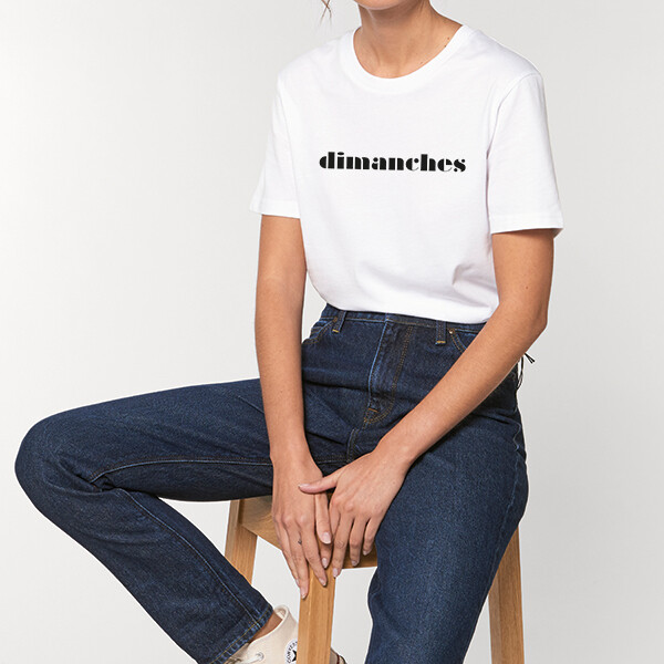 T-shirt unisex : Dimanches