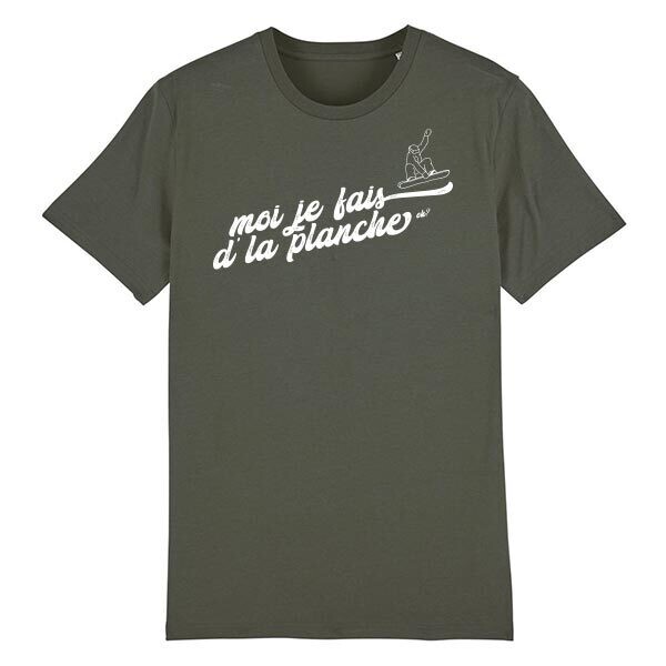 T-shirt unisex : Je fais d'la planche