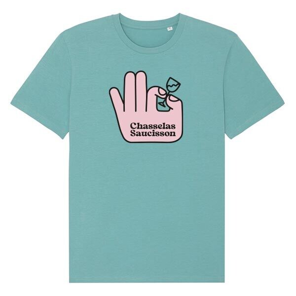 T-shirt homme : Chasselas Saucisson