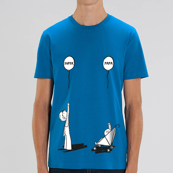 T-shirt homme : Super papa