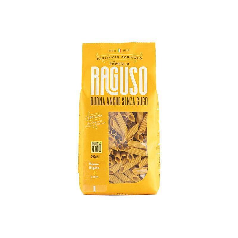 Pâtes Rigate au Curcuma