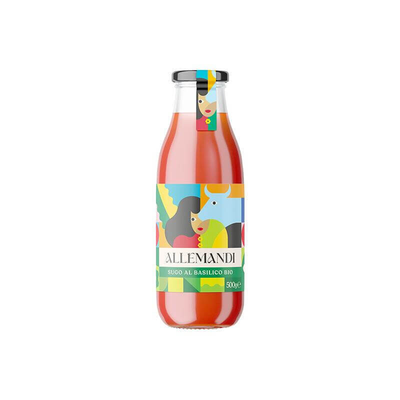 Sauce tomates au basilic biologique