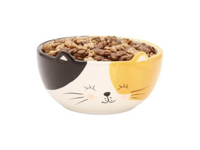 Bol céréales chat