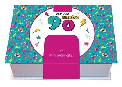 Minimaniak 365 quiz années 90, mini calendrier