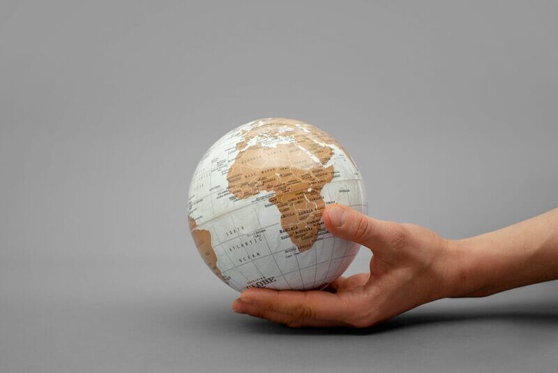Globe tourant