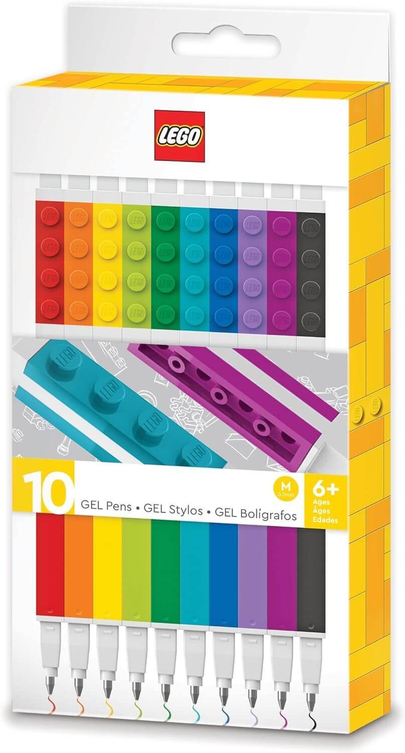 LEGO - 10 stylos gel