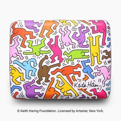 Porte carte de crédit Keith Haring Color