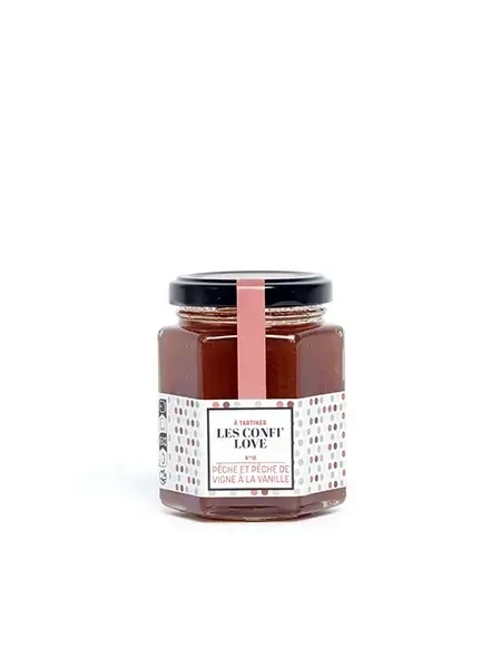 Confi’Love Pêche Et Pêche De Vigne À La Vanille