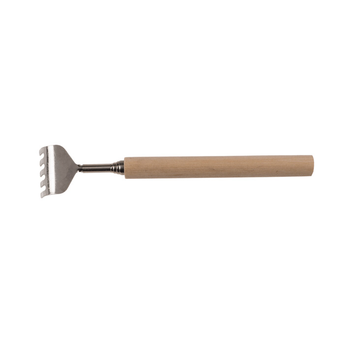 Grattoir pour le dos extensible manche en bois
