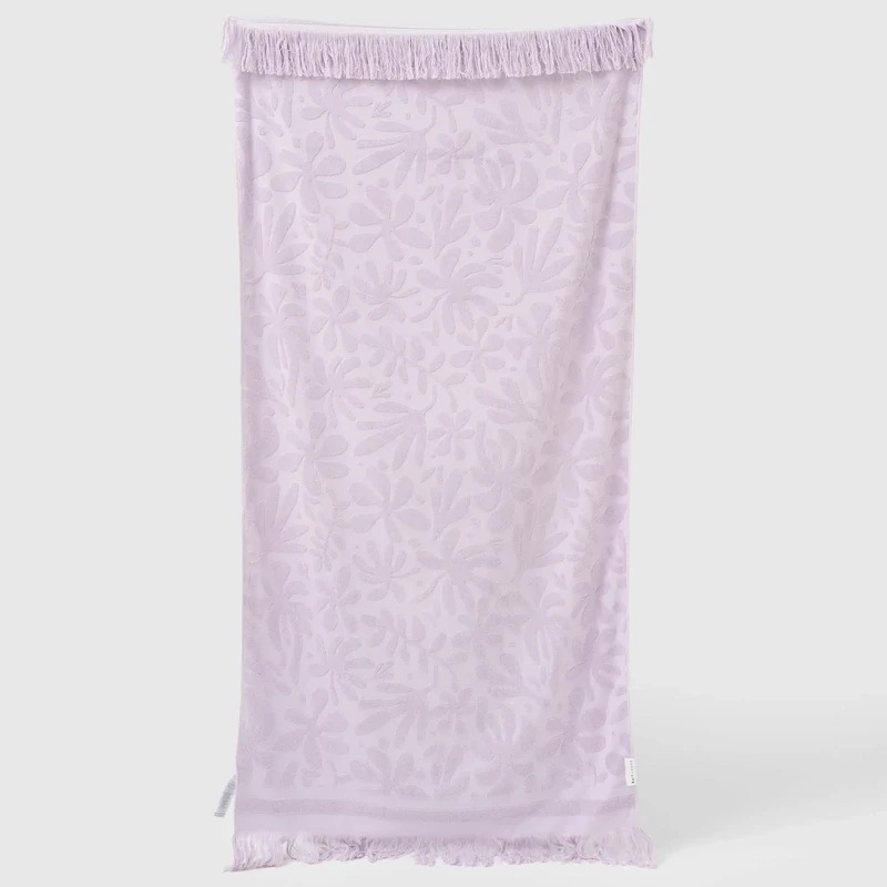 Serviette Luxe Rio Sun Lilas Pastel