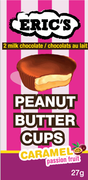Eric's Peanut Butter Cups chocolat caramel/passion