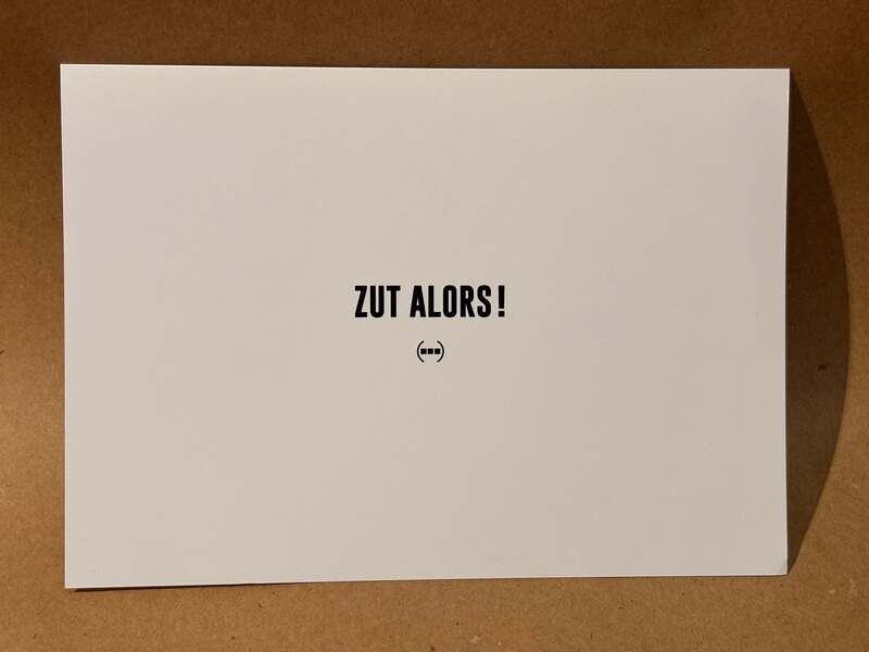 Carte postale Particules - ZUT ALORS