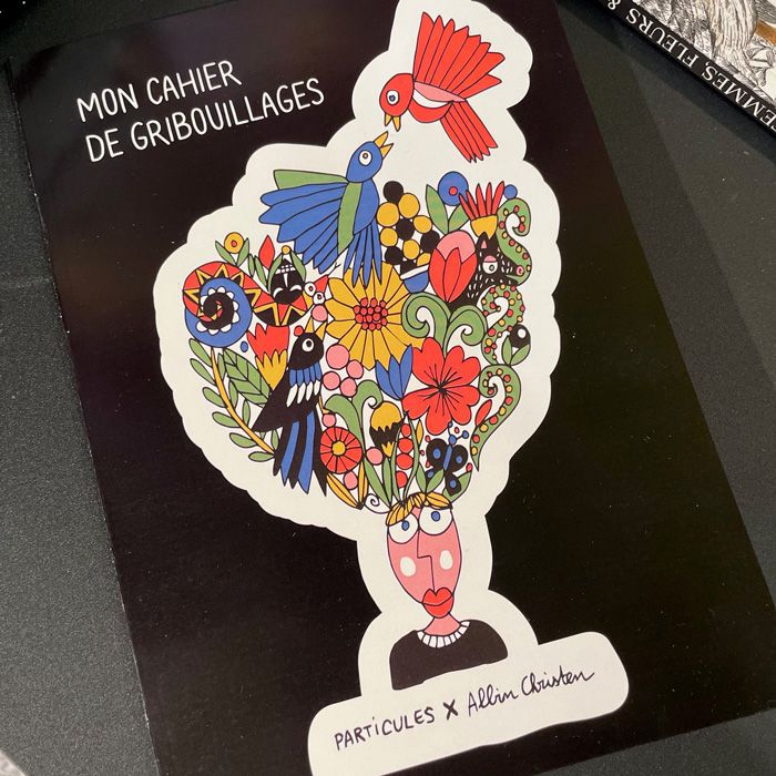 Cahier de Gribouillage Particules X Albin Christen