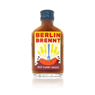 Crazy Bastard Berliner Brennt - Sauce Curry piquante 100ml
