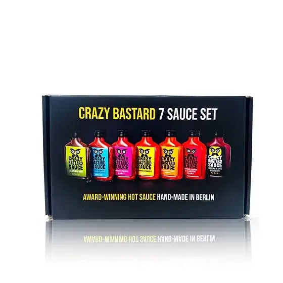 Lot des 7 Sauces Doux à Très piquant