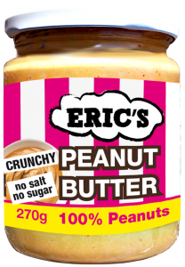 Eric's Peanut 100% cacahuètes Crunchy