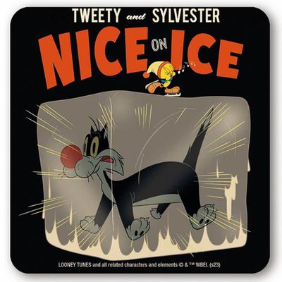 Sous-verre - Looney Tunes - Nice on Ice