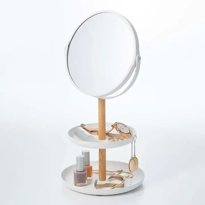 Support pour bijoux TOSCA MIRROR blanc