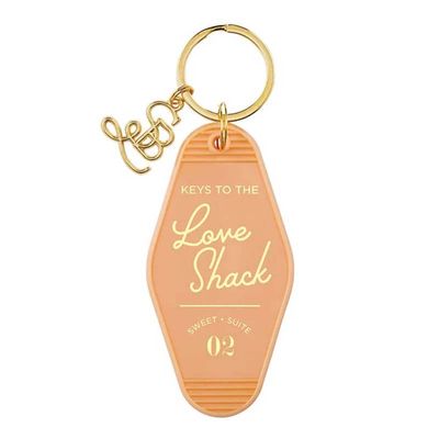 Porte-clé Motel Key Tag Love Shack