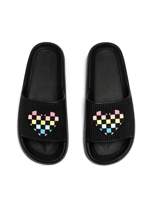 Claquettes Checker Heart Slides M/L