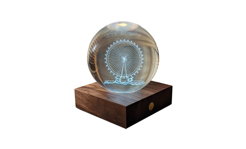 Gingko - Luminaire - 3D laser Ferris Wheel