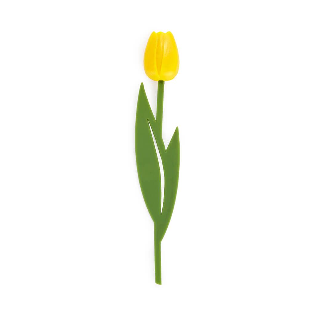 Marque-page Tulipe, Choisis la couleur: Jaune