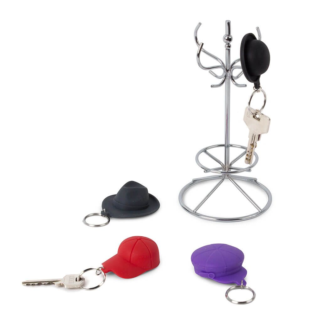 Porte-clés avec support chapeau